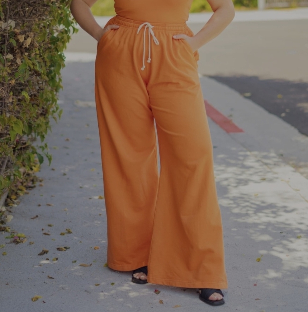 BLACK Big Bud Press Wide Leg Sweat Pants Size 3X